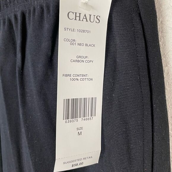 NWT Chaus Sport Black Casual Pants Size M - Picture 3 of 4